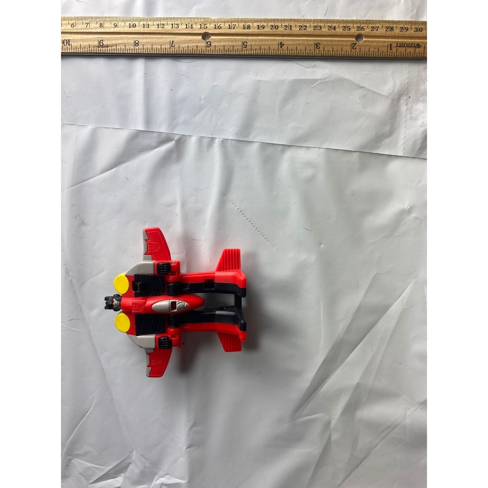 Red Black Toy Jet Fighter‎ Airplane Action Figure